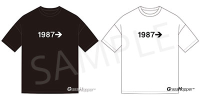 SPITZ ON-LINE MEMBERS限定「1987→」ビッグTシャツ 受注販売決定 