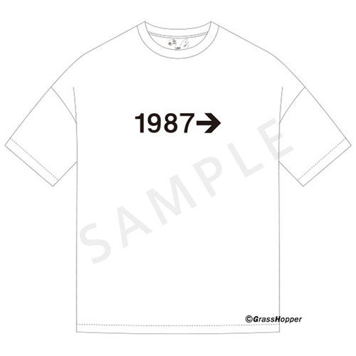 SPITZ ON-LINE MEMBERS限定「1987→」ビッグTシャツ 受注販売開始 